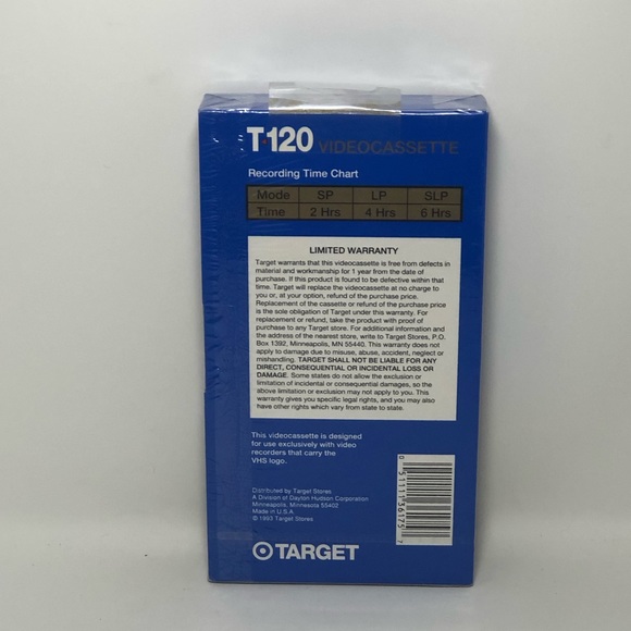 T 120 HQ Videocassette tape - Picture 2 of 2